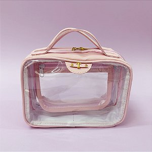 MALETA ORGANIZADORA - ROSA ALGODÃO DOCE