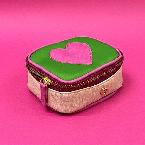 NECESSAIRE - LITTLE HEART VERDE