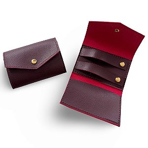 PORTA JÓIA POCKET - BORDÔ