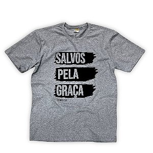 Camiseta Salvos pela Graça (C)