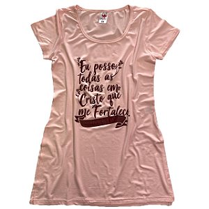 camisetas gospel femininas
