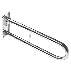 Barra De Apoio Inox Retrátil 60Cm