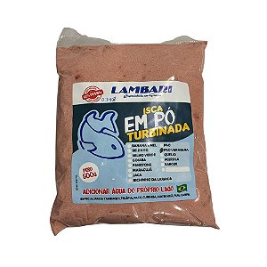 Isca em Pó para Pesca Turbinada P40 Vermelha Lambari