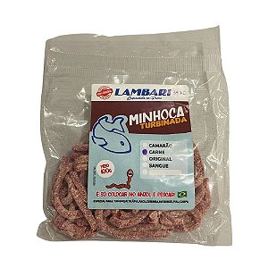 Isca Artificial Minhoca Turbinada Carne Lambari