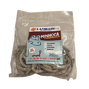 Isca Artificial Minhoca Turbinada Sangue Lambari