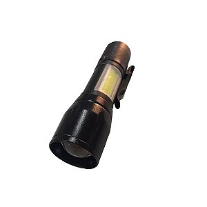 Lanterna Led Recarregável Luz Lateral Zoom BM-8400 B-Max