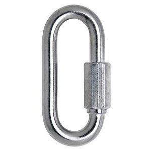 Malha Rápida Oval Aço 6mm Carbografite