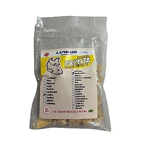 Massa Pronta para Pesca Carpa Milho Verde Lambari