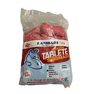 Isca Massa Tablete Turbinada Goiaba Lambari