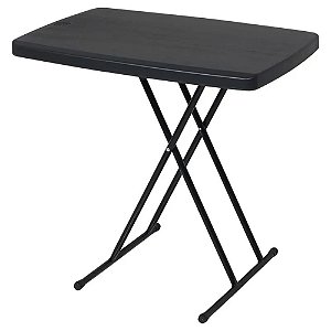 Mesa Dobrável Pratica 76 cm Preta Bel
