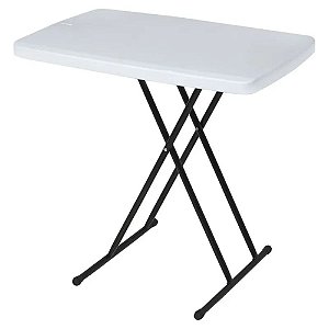 Mesa Dobrável Pratica 76 cm Branca Bel