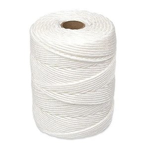 Corda Trançada de Poliéster 4mm Branca Styka