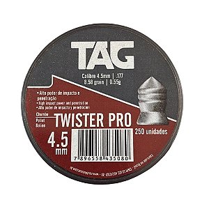 Chumbinho Twister Pro 4,5mm NTK