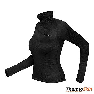 Blusa Zip ThermoSkin Feminina Curtlo