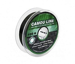 Linha Camou Line 0,50 mm 100 m Fishbull