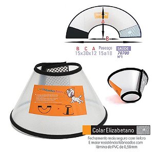 Colar elizabetano vestflex Clearance