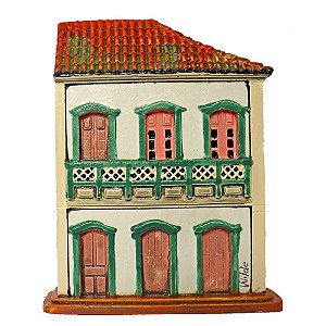 Quadro Fachada  Casa Sobrado Típico Colonial Ouro Preto (S)