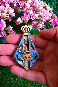 Nossa Senhora Aparecida Lembrança Imã  Personalizado