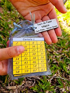 Brinquedo Trem de Fazer Mágica Adivinhe o Número