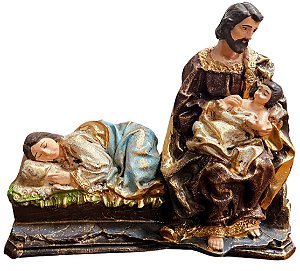 Imagem Nossa Senhora Descansando em Resina