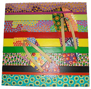 Quadro Chinelos Color Linha Fina (L) (c)