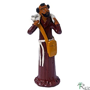 Escultura de Cerâmica São Francisco de Assis B (S)