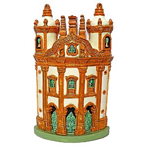 Fachada Histórica Igreja Nossa Senhora do Rosário 28cm (S)