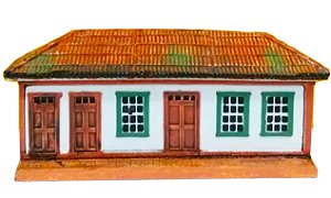 Fachada Ouro Preto Sobrado Casa Mesa ou Parede 16cm (S)