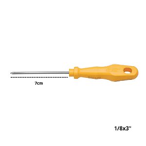 Chave Philips 1/8 Tramontina Master Yellow
