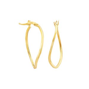 Brinco em Ouro 18K Torcido Ref A01462240