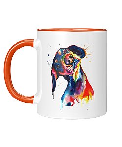 Caneca Personalizada | Dachshund | Porcelana 325ml