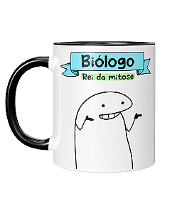 Caneca Personalizada | Profissão Biólogo - Flork | Porcelana 325ml