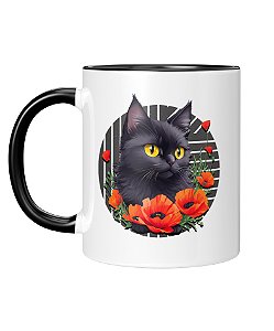 Caneca Personalizada | Pet, Gato | Porcelana 325ml