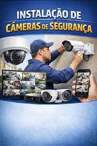 Instalação de Câmeras de Segurança