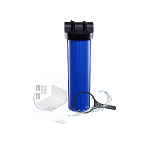 Carcaça Big Blue 20" - Vazão até 6.000 litros/hora