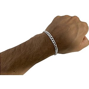 Gaiger - PULSEIRA MASCULINA PRATA AG925