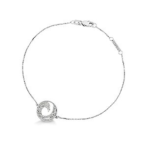 Pulseira Fênix Ouro Branco com 62 Diamantes - TSMITH