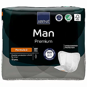 Absorvente Masculino Abri-Man Premium Formula 2 Abena