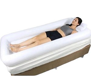 Lavatório inflável banho no leito para o corpo inteiro