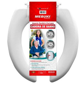 Assento Para Cadeira De Banho aberto Mebuki