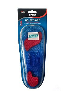 Palmilha Gel Airplus masculina Orthotic chantal