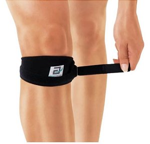 Chantal Tira Sub Patelar Ajustável Preta U 769 CHANTAL