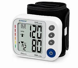 Aparelho de Pressão Digital de Pulso GP400 G-Tech