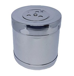 Tambor 32 x 24 cm de Inox para Gases e Algodão com Alça