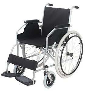 Cadeira De Rodas Em Aço Dobrável D100 Dellamed