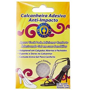 Calcanheira Adesiva Anti-impacto Soft Gel 820 ORTHO PAUHER