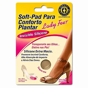 Feet Soft-Pad Para Conforto Plantar - Ortho Pauher