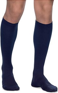 Meia Panturrilha LegLine 15-23 mmHg Ponteira Fechada Preta - Venosan