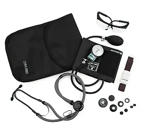 Kit Acadêmico Cinza Black P.A.Med Kpa 703