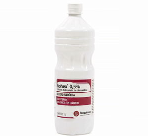 Clorexidina Riohex 0,5% - Solução Alcoólica 1L - RIOQUÍMICA